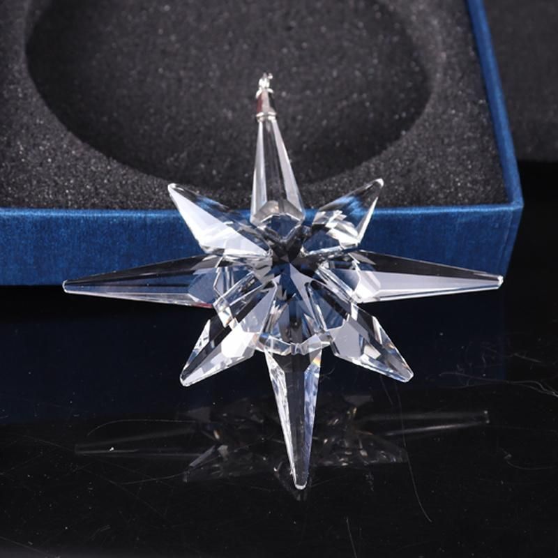 Crystal Snowflake Pendant for Christmas Gifts