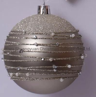 Hand Painted Special Christmas Plastic Bubble Ball for Xmas Decoration