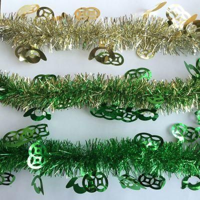 Newest Sale Home Decoration Colored Christmas Tinsel Garlands