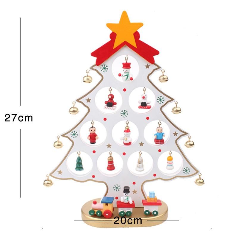 Christmas Decorations on Small Trees Western Happy New Year Christmas Tree Artificial