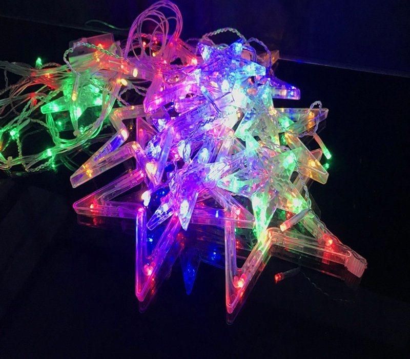 Manufacturer Supplier Programmable Controller Star/Small Flowers/Lanterns LED String Lights Christmas Light
