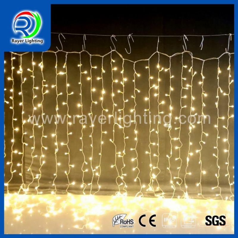 Hotel Hall Mall Decoration Light LED Festival Christmas Garden Holiday Decoration LED Icicle Light