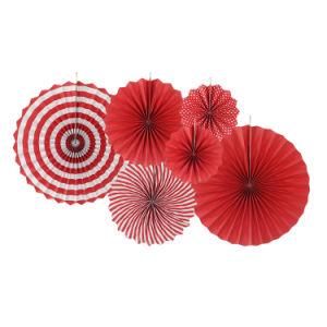 Umiss Paper Fan Craft for Christmas Wedding Halloween Party Decorations