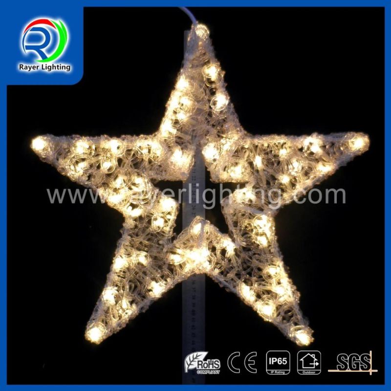 LED Rhombus Shape 2D Motif Lights Christmas Gift Decoration
