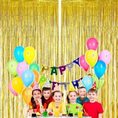 Foil Fringe Curtains Party Decorations Tinsel Curtain Party Photo Backdrop for Party Decorations