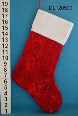 Eco-Friendly OEM Fabric Christmas Stocking