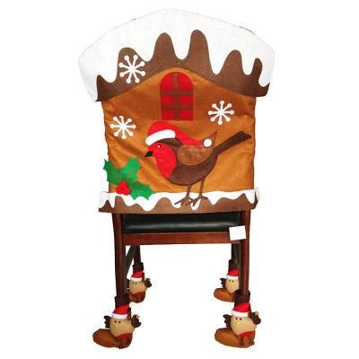 Wholesale Chair Back Covers Set Home Decoration Christmas Chair Cover Christmas Decoration