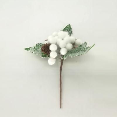 Artificial Flower for Christmas Ornament