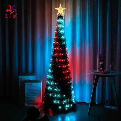 Atificial Point-Controlled Soft Cord Christmas Tree