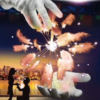 Christmas Decoration Feather Fireworks String Light with Remote Control