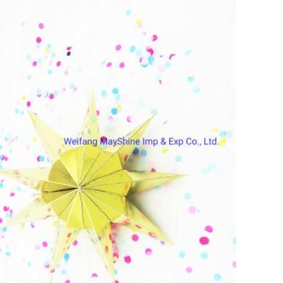 Wholesale Colorful Round Pentagonal Confetti Balloons Paper Confetti