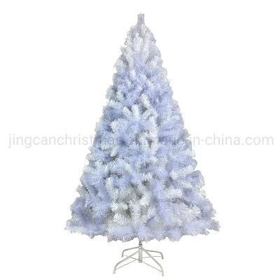 220cm Artificial White Pine Needle Mixed PVC Hanged Christmas Tree