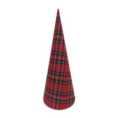 Christmas Decoration Plaid Xmas Tree Topper Picks Christmas Tree Top