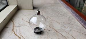 Plastic Clear Food Grade Openable Ball Shape Christmas Decoration &amp; Food Container