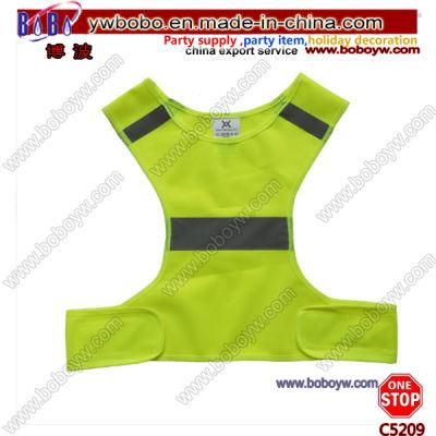 Hi Vis Safety Mesh Jogging Reflective Running Vest Safety Clothes Reflective Workwear (C5209)