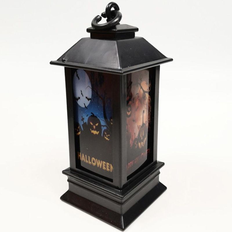 LED Halloween Series Pattern Lantern Scene Decoration Props Skeleton Lighthouse