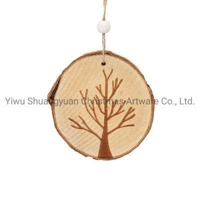 2021 New Design High Sales Christmas Hanging Wooden for Holiday Wedding Party Decoration Supplies Hook Ornament Craft Gifts