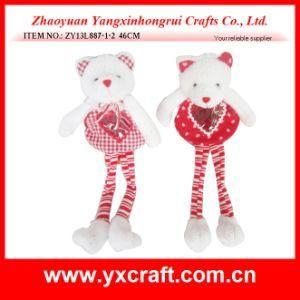 Valentine Decoration (ZY13L887-1-2) Valentine Love Bear Valentine Felt Gifts