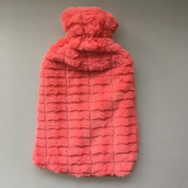 Sweet Pink Plush Cover for 2L BS Hot Water Bottle