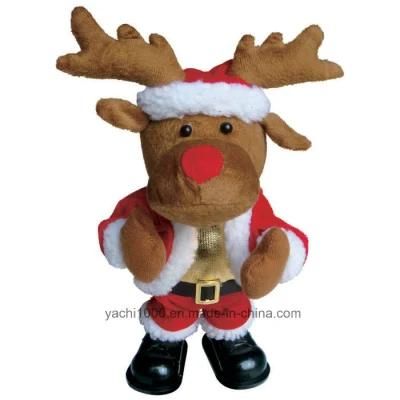 Wholesale Customized Festival Items Christmas Plush Toy Gifts Reindeer