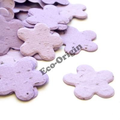 Five Petal Plantable Confetti in Lavender