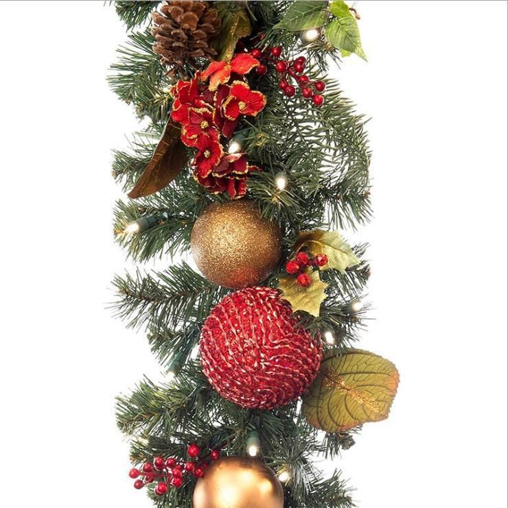 Hot Selling Wholesale Handmade Christmas Wreath Party Decorations