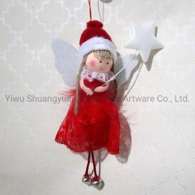 Red Angel Christmas Ornament Christmas Tree Angel Christmas Tree Topper Angel