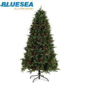 180cm Red Pine Cone Encrypted Mixed Exquisite Christmas Tree Flame Retardant Material