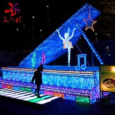 Musical Instrument Christmas LED Motif Lights