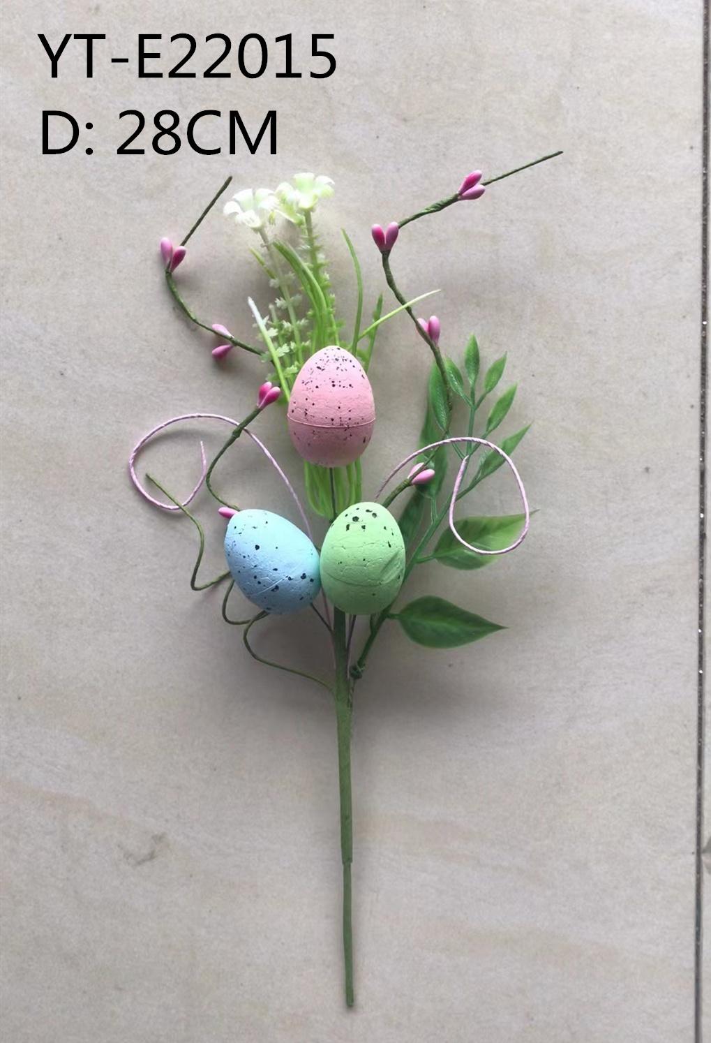 BSCI Easter New Styles Floral Spring Picks for Wreath Decoration