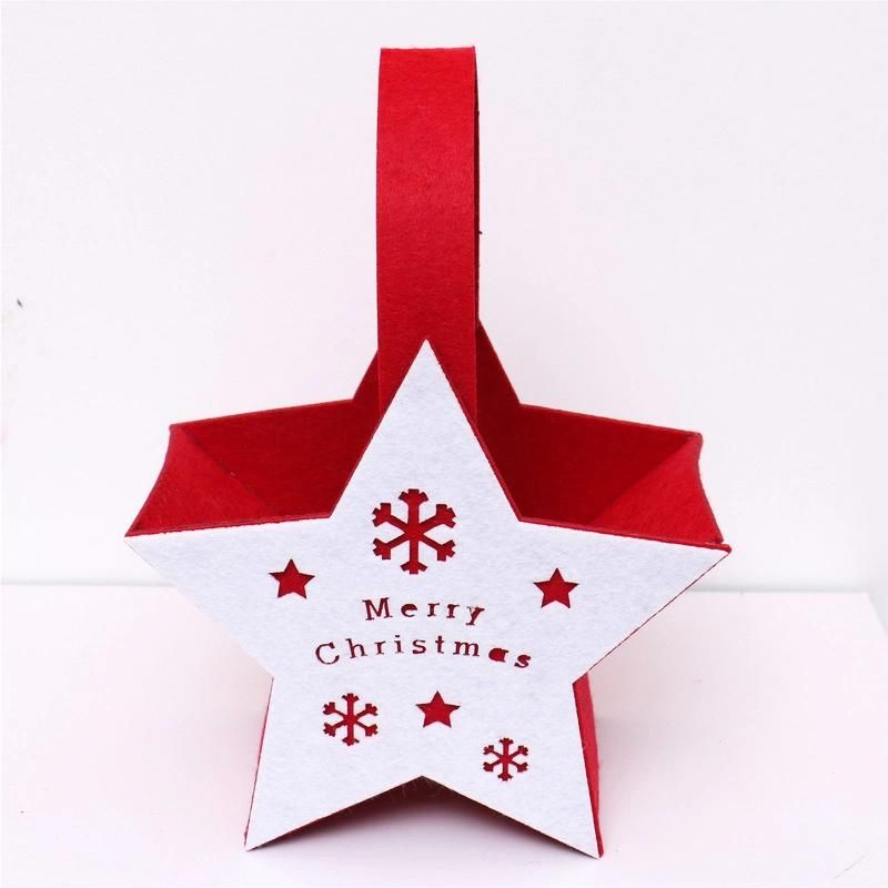 Christmas Fabric Tree Holiday Wedding Party Decoration Supplies Hook Ornament Craft Gifts