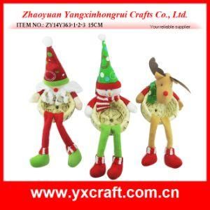 Christmas Decoration (ZY14Y363-1-2-3) Christmas Fabric Packaging Christmas