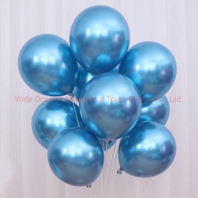 Birthday Supplies Metallic Chrome Latex Wedding Backdrop Baby Shower Decoration