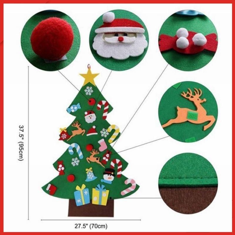 DIY Christmas Tree Childred Toy Home Decoration Christmas Ornament Gift