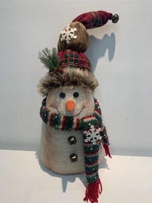 Wholesale 2022christmas Home Decor Supplies Gift Indoor Plus Snowman Christmas Decoration
