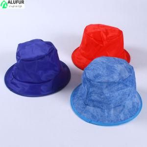 Wholesale Foldable Bucket Bat Promotional Pop up Hat with Pouch
