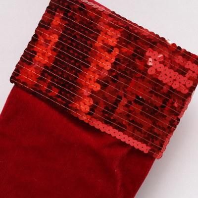Yiwu Shuangyuan Imp & Exp. 50cm Big Size Christmas Long Booth Stocking