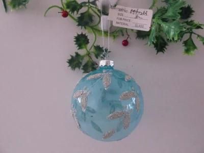 2020 New Hand Made Hanging Glass Ball Chritsmas Tree Decoration