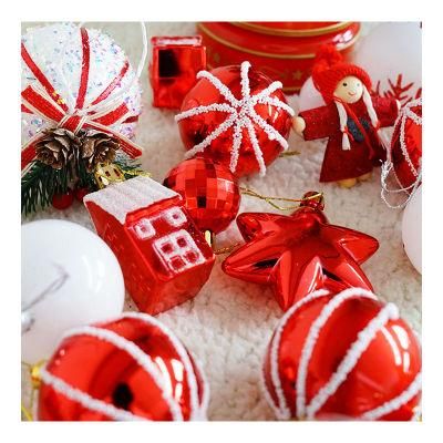 Luxury DIY Plastic Xmas Shatterproof Custom Organizer Christmas Balls for Trees Decoration