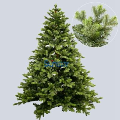 China Manufacturer Artificial Christmas Tree Without Light Plastic Fir PVC Plant for Holiday Decoration (49386)