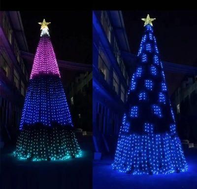 Outdoor Large Custom Programmable Decorative Christmas Tree Light