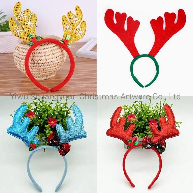Christmas Head Band for Holiday Wedding Party Decoration Supplies Hook Ornament Craft Gifts