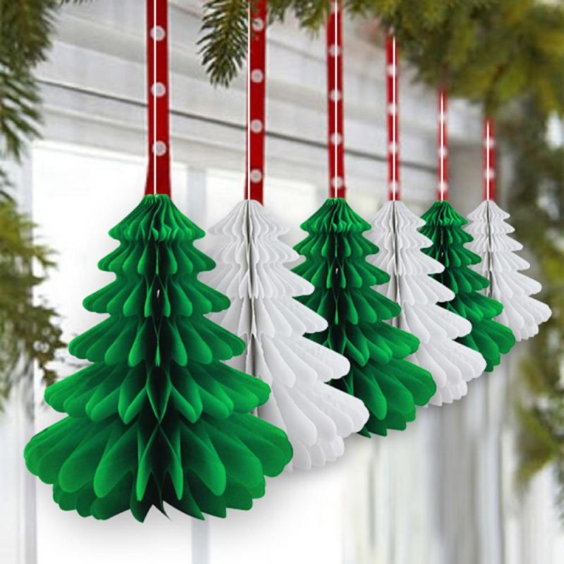 Wholesale Decorations Christmas Festival Paper Honeycomb Ball