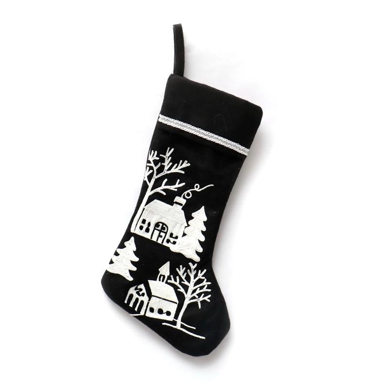 Yiwu Factory Hand Made 90% Customer Prefer Christmas Home Supplies Christmas Stockings