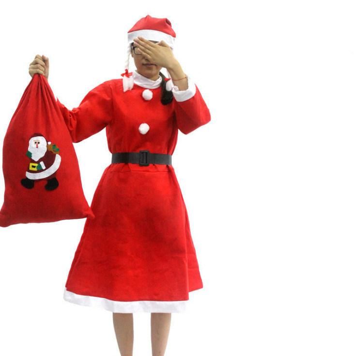 Female Lady Sexy Santa Claus Suit