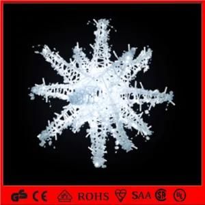 Metal Frame Christmas String Light 2D Motif Star