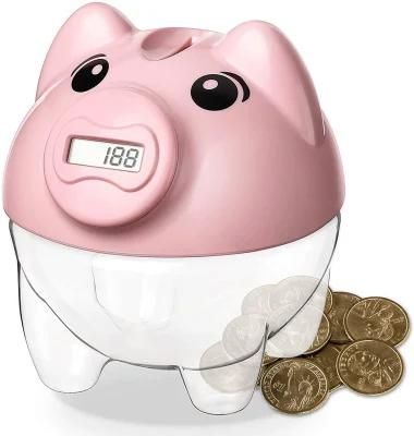 Amazon Hot Sell Digital Piggy Coin Bank for Kids Gifts