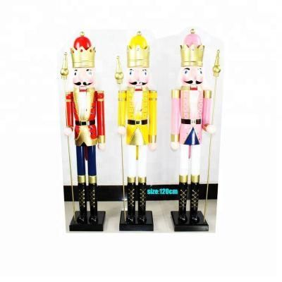 120cm Wooden Nutcracker, 48 Nutcracker, Wooden Carved Nutcracker