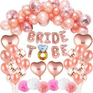 1set Bride to Be Balloons Bachelorette Party Bridal Shower Gifts