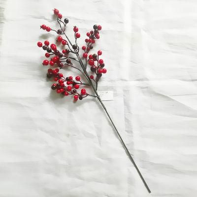 Artificial Pomegranate Bud Spray Christmas Decoration